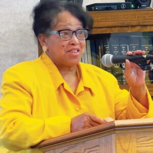 REV. DR. IRENE ALLEN Pastor of Mt. Gazerine Baptist Church