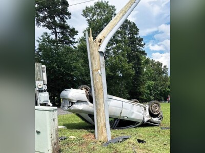 DRIVER FLEES SCENE