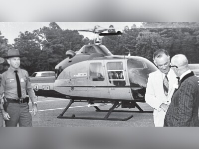 Governor Lands At High School