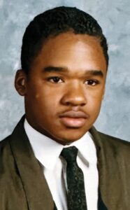 TALENTED YOUNG MAN Young, handsome, talented Derrick Greenhill of Blackstone blew away the judges at a pageant in Danville back in November 1990, winning the title of Mr. Black Teenage Virginia. He also won 2nd runner-up in the Mr. Black Teenage World event in Winston Salem, NC. He competed in Talent, Sportswear, Evening Wear, and Creative Expression. Derrick is the son of Mr. & Mrs. Simon Greenhill of Blackstone.